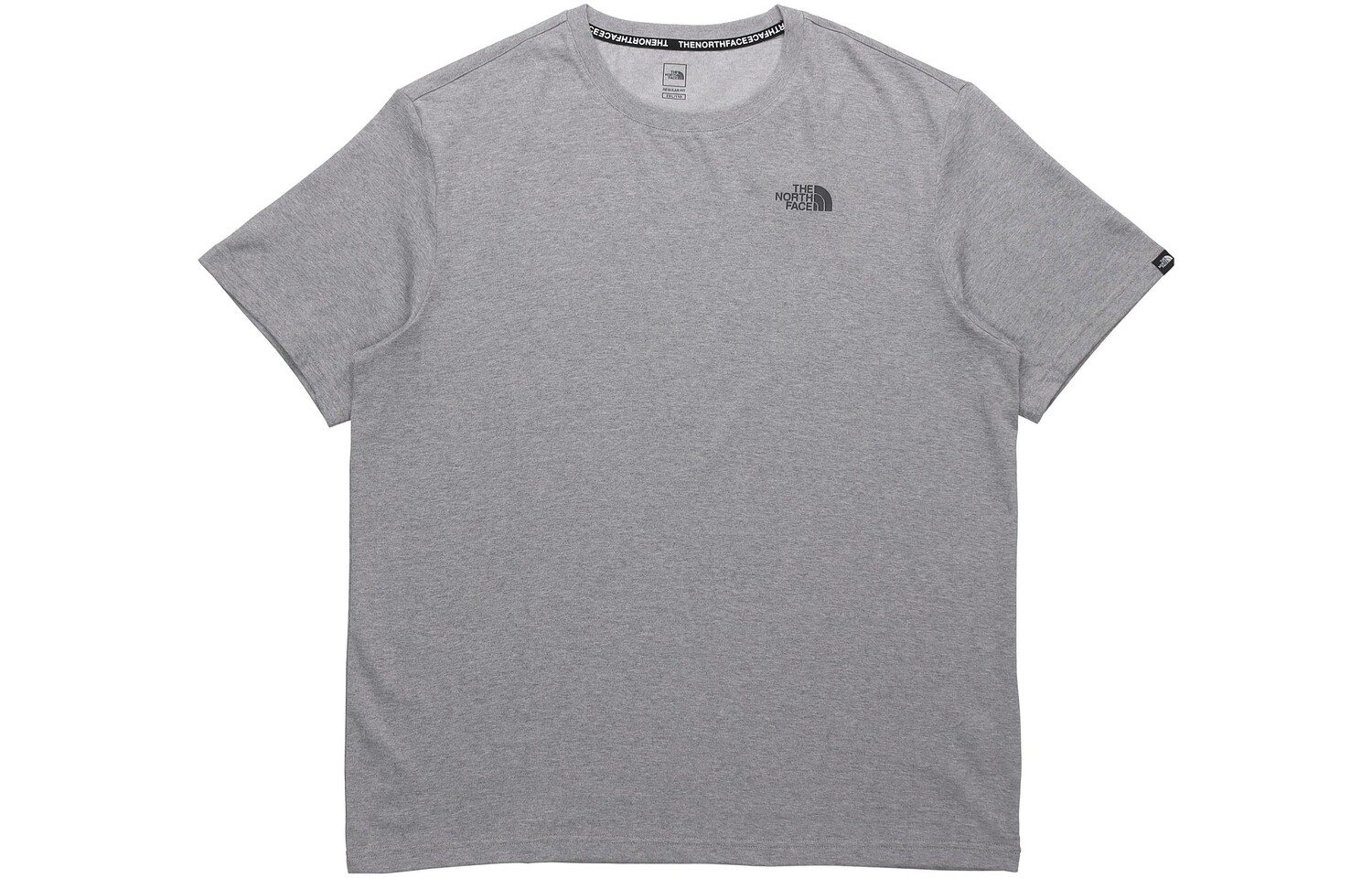 

Футболка унисекс серая The North Face, серый