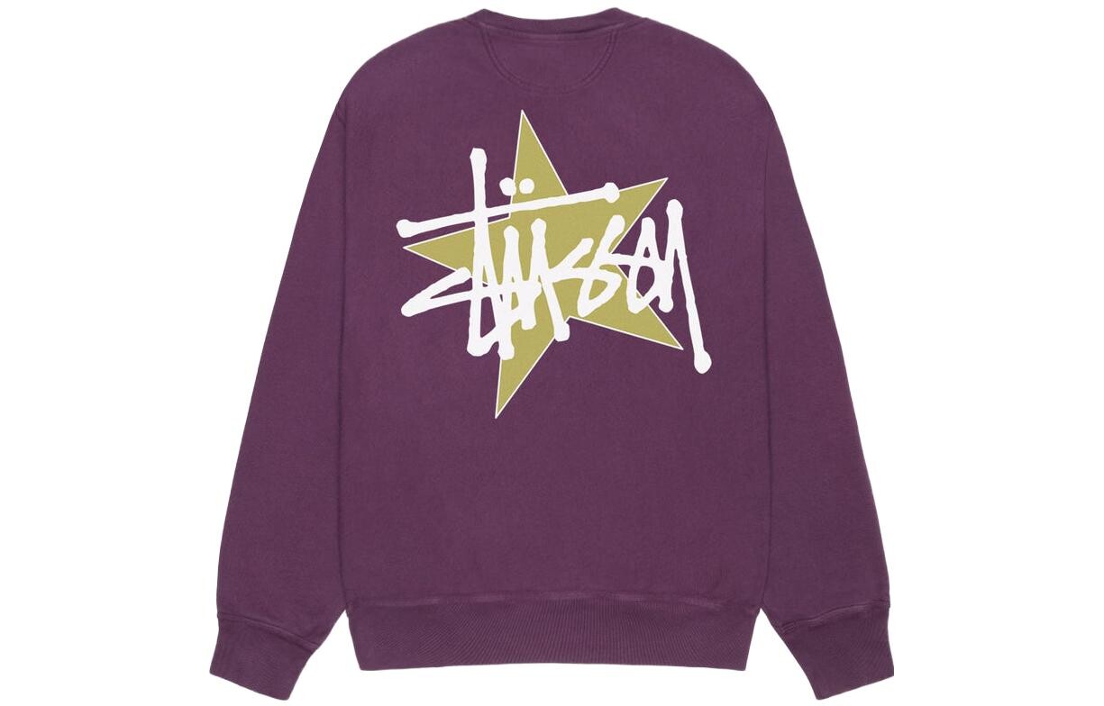 

Толстовка унисекс Stussy, фиолетовый