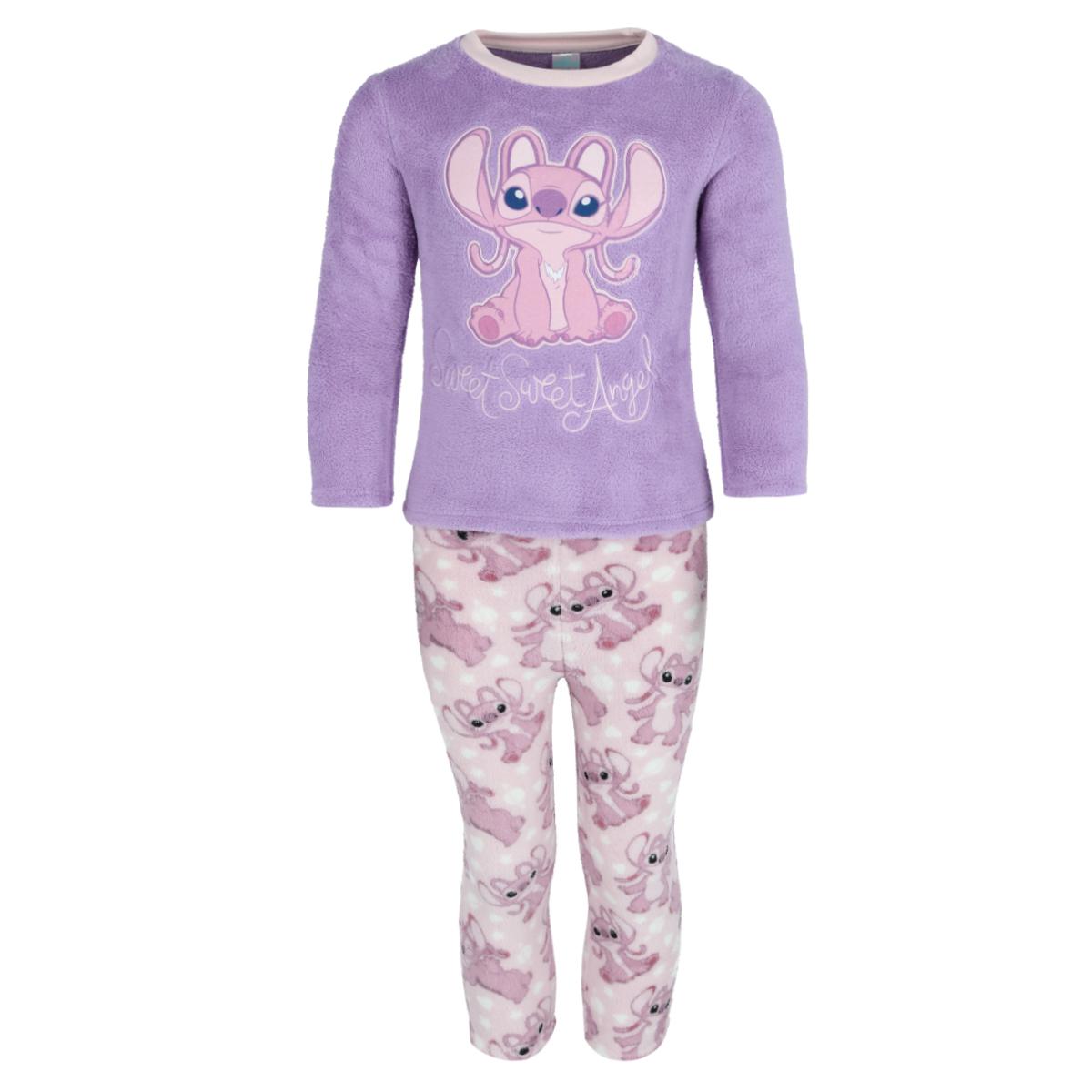 

Детский флисовый пижамный комплект Disney Lilo Stitch Textiel Trade, фиолетовый