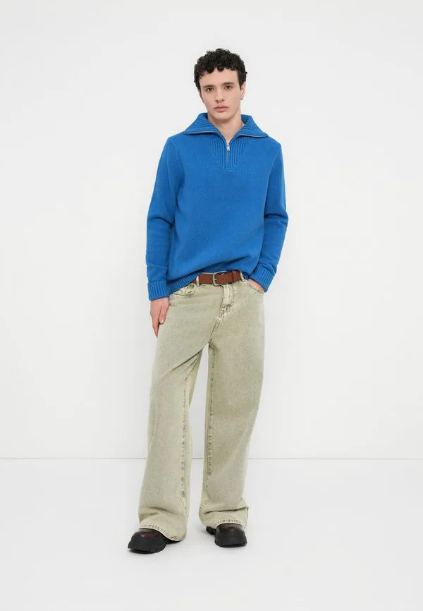 Свитер с застежкой-молнией на четверть длины Gap, Blue — фото 2