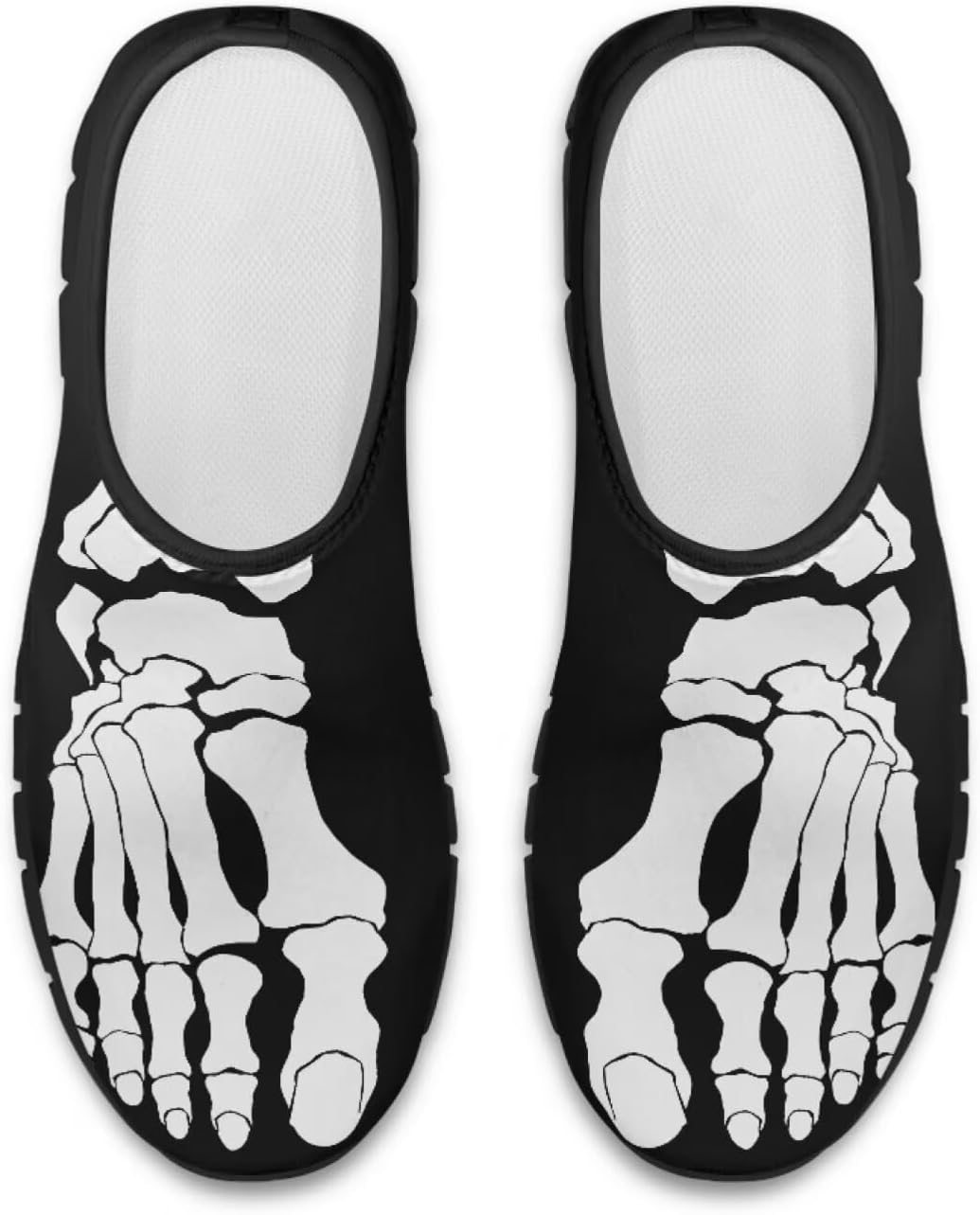 

Кроссовки Forchrinse для женщин и мужчин, низкие домашние лоферы, легкие обувь для бега, уличная обувь, Skeleton