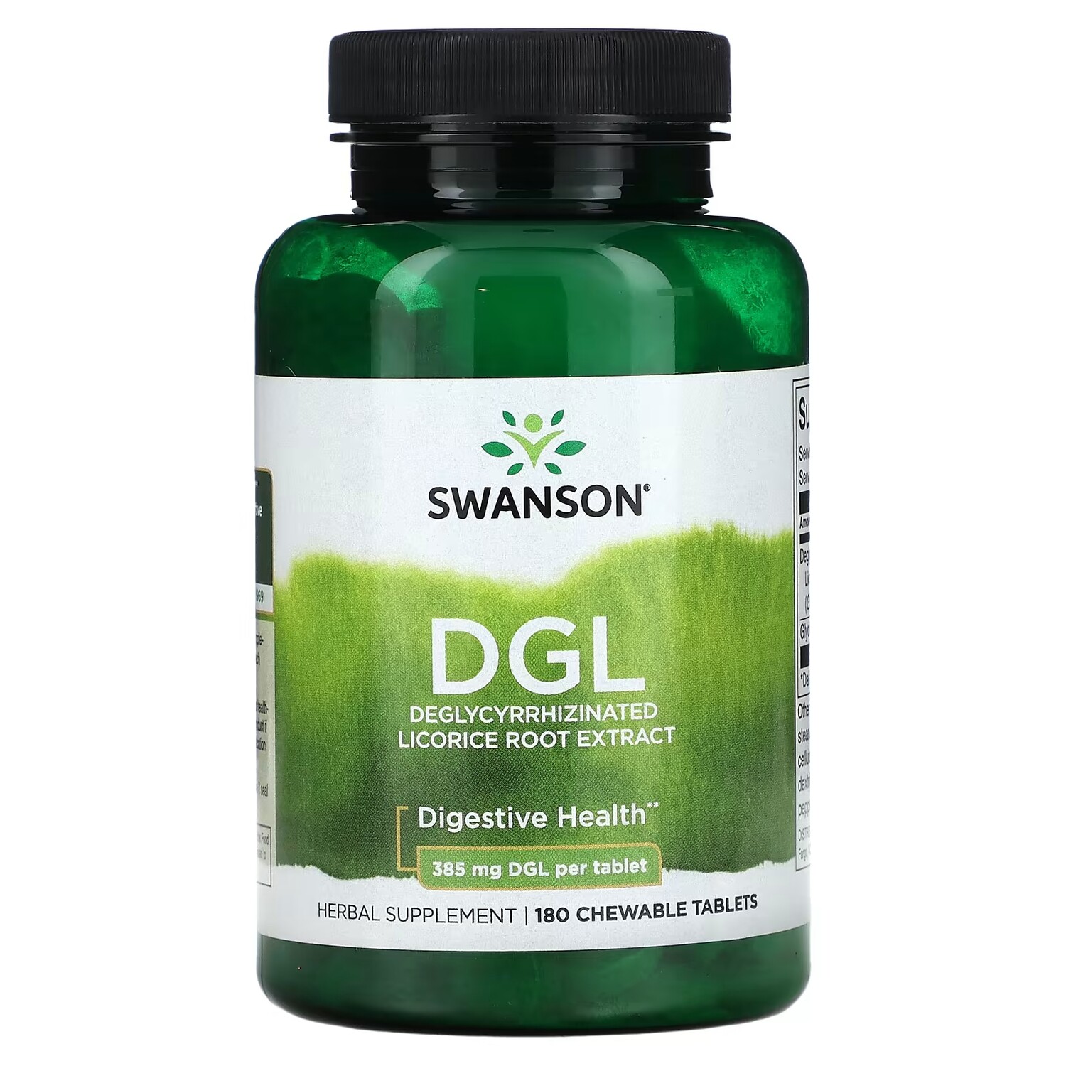 

Swanson DGL 385 мг 180 жевательных таблеток