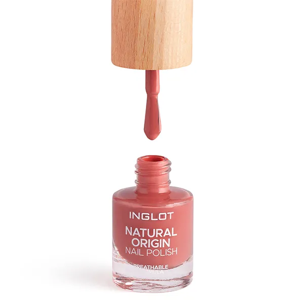 Лак для ногтей Natural Origin Nail Polish Inglot, цвет spicy pepper — фото 2