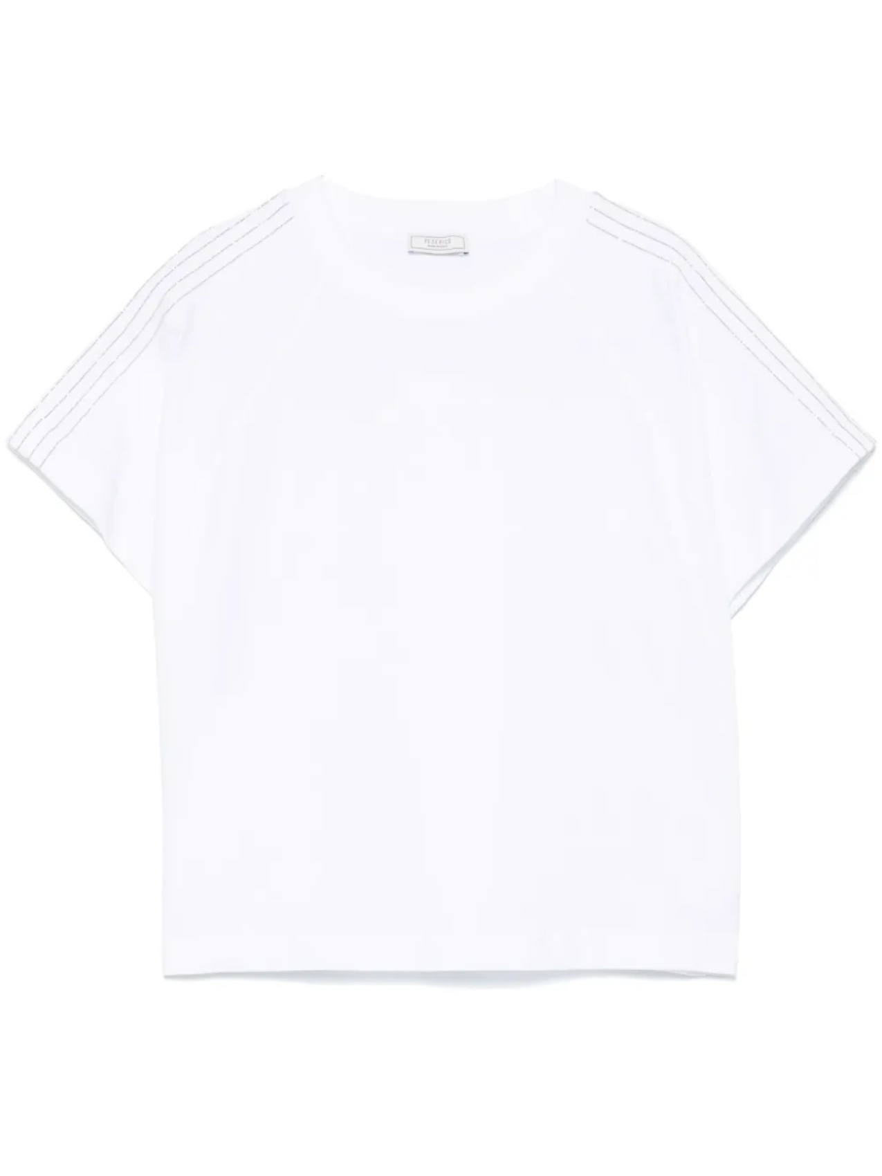 

Peserico футболка с цепочкой, белый