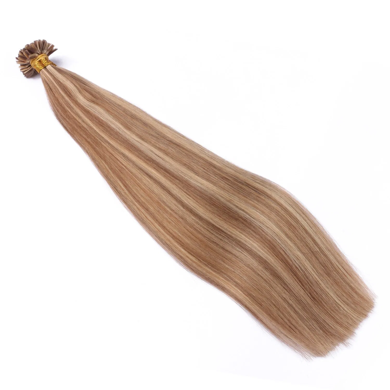 Наращивание волос кератиновыми прядями «#18/24» 40 см, 50 прядей от novon Hair Extensions Novon — фото 4