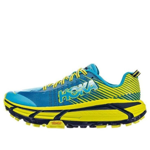 

Кроссовки evo mafate 2 'yellow blue' Hoka One One, синий