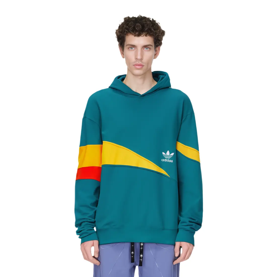 Свитшот Unisex Coral Blue Adidas Originals — фото 3