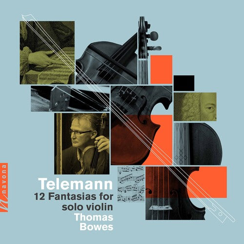 

CD диск Telemann / Bowes: 12 Fantasias for Solo Violin