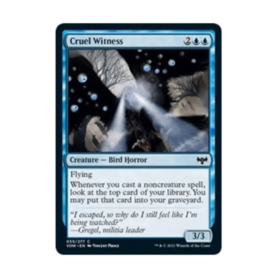 

CCG Жестокий свидетель (клавиша), MTG - Innistrad: Crimson Vow
