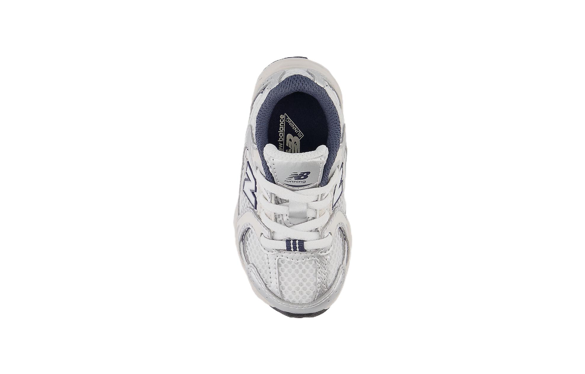 New Balance 530 — низкие ботинки для малышей в сером цвете — фото 4