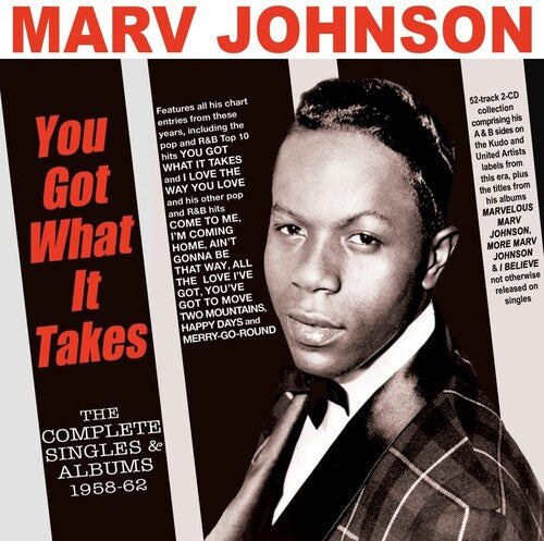 

CD диск Johnson, Marv: You Got What It Takes: The Complete Singles & Albums 1958-62