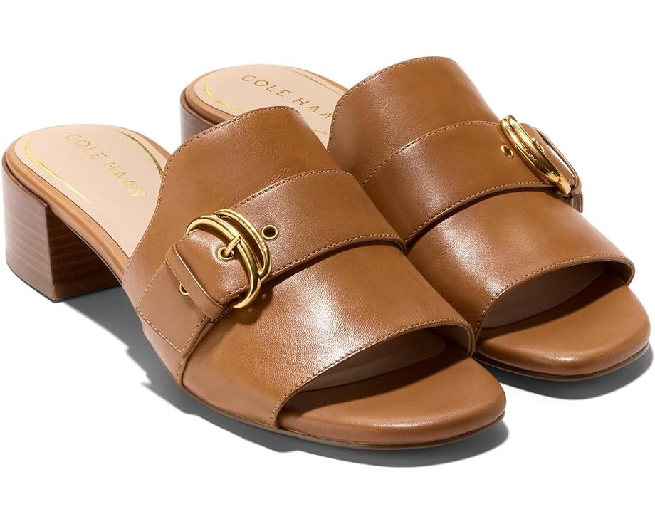 

Сандалии Cole Haan Crosby Slide, цвет Pecan Leather/Stack