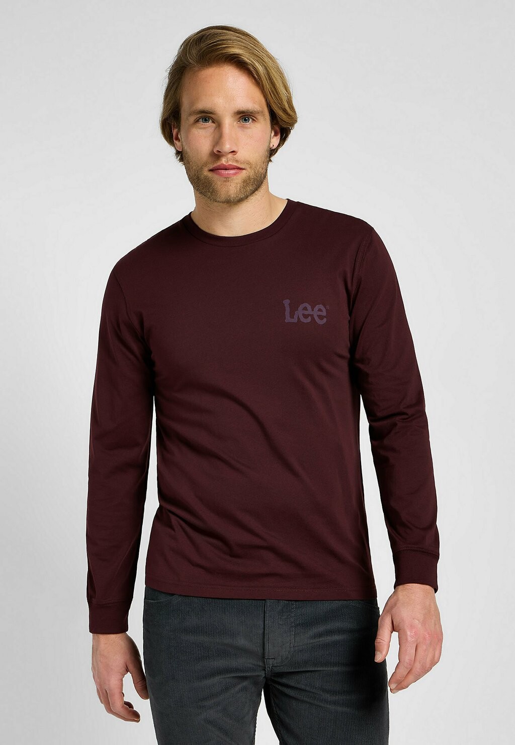 

Топ с длинными рукавами LS MED WOBLLY LEE Lee, цвет Mottled Light Red