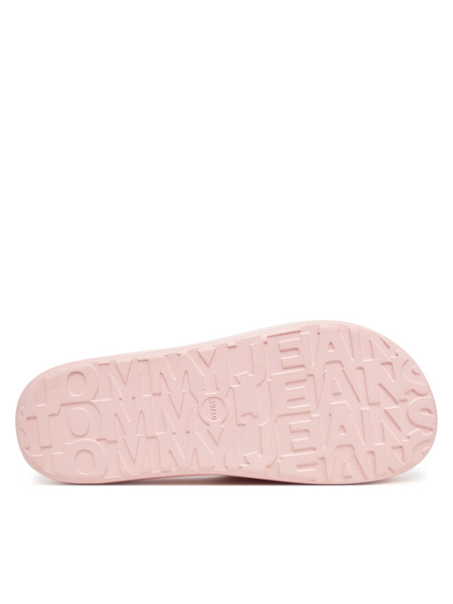 Мюли Tjw Chunky Pool Slide Ess EN0EN02879 Tommy Jeans, розовый — фото 4