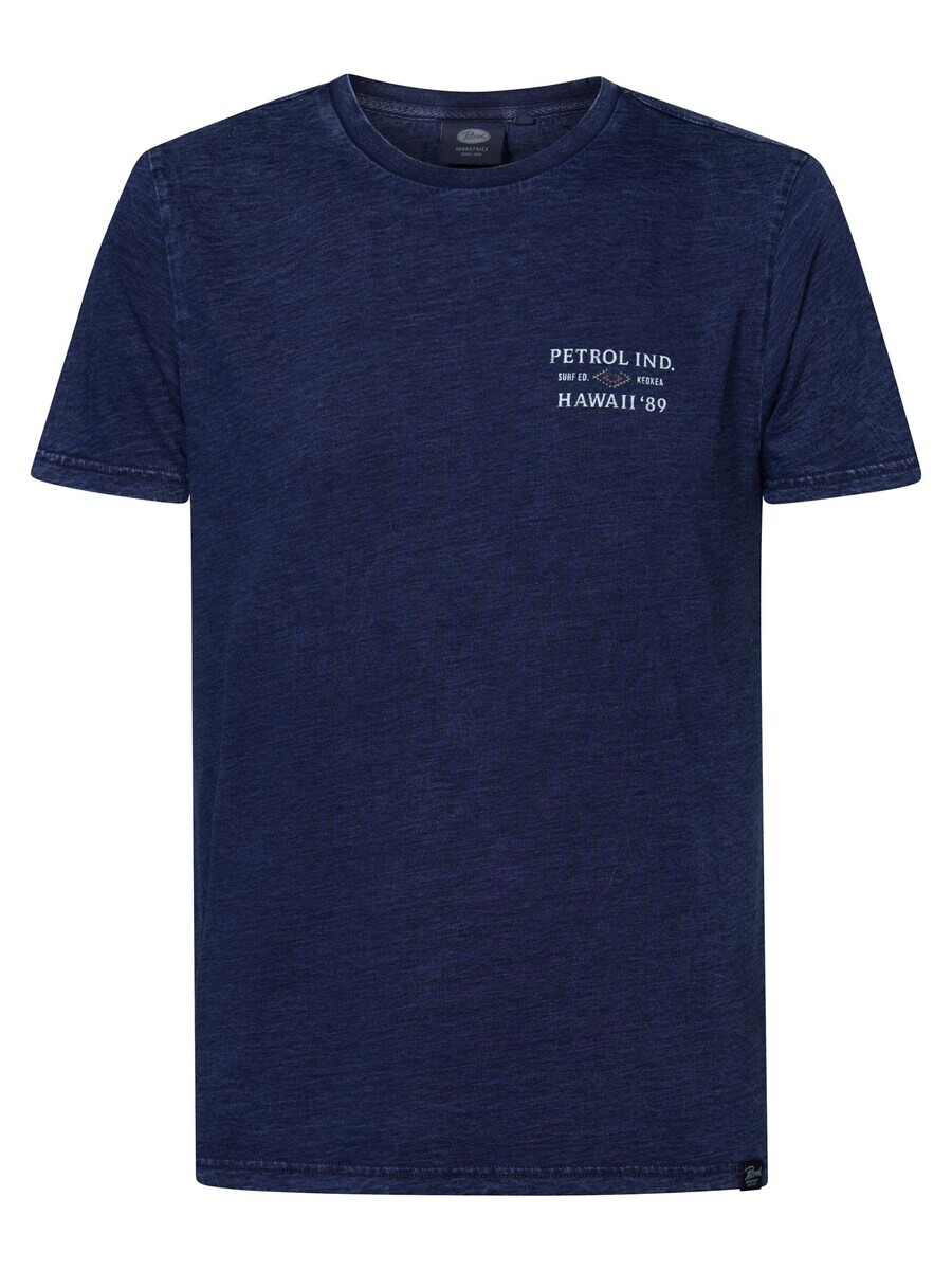 

Классическая футболка Petrol Industries Shirt Barrel, морской синий