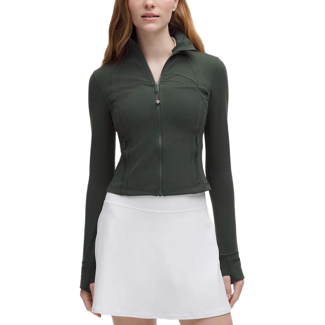 

Женская куртка для йоги Define Yoga Coat Lululemon, rainforest зеленый/rnfg