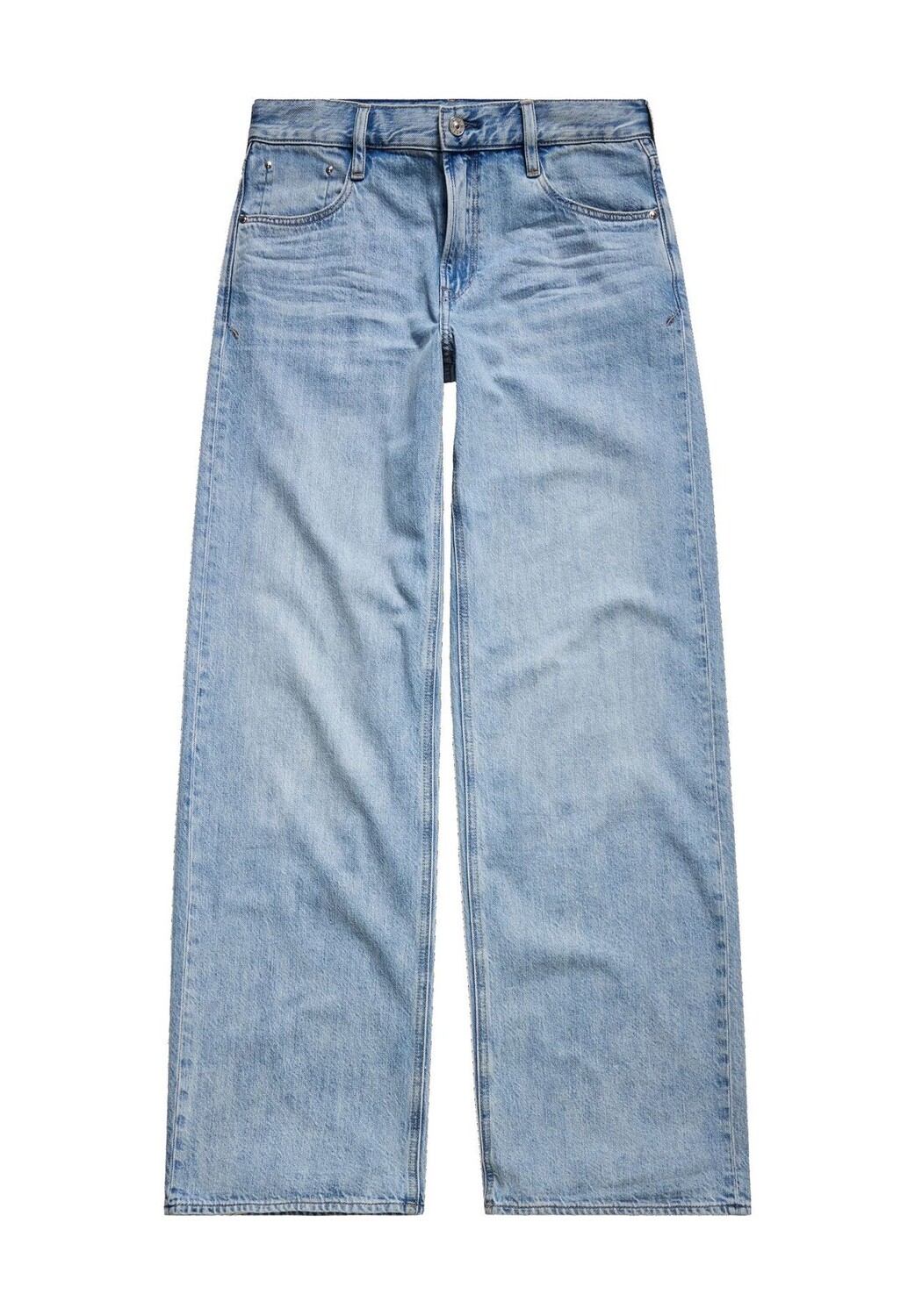 

Брюки джинсовые, с карманами, хлопок, женские G-STAR RAW, цвет Sun Faded