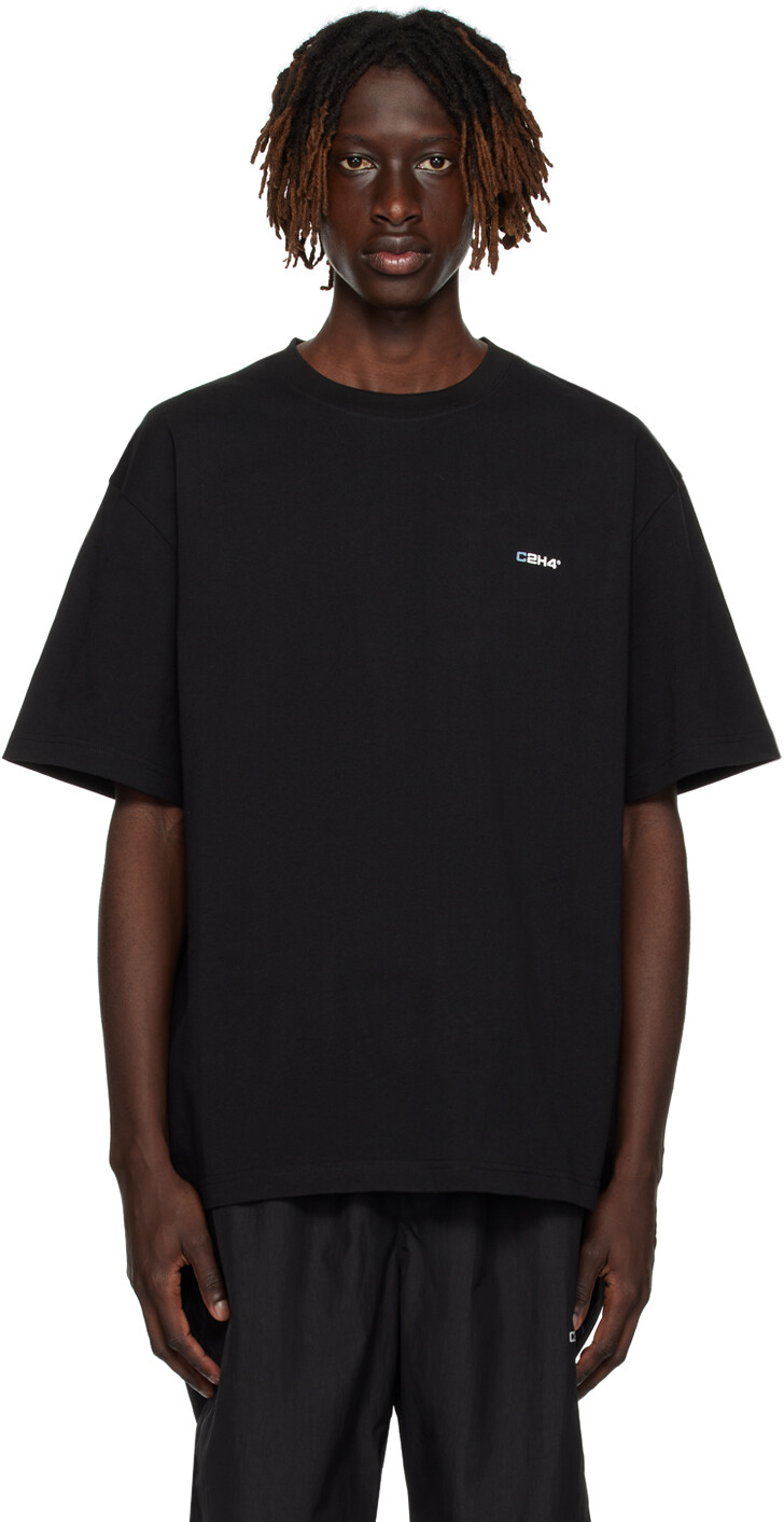 

Футболка с принтом C2H4, черный