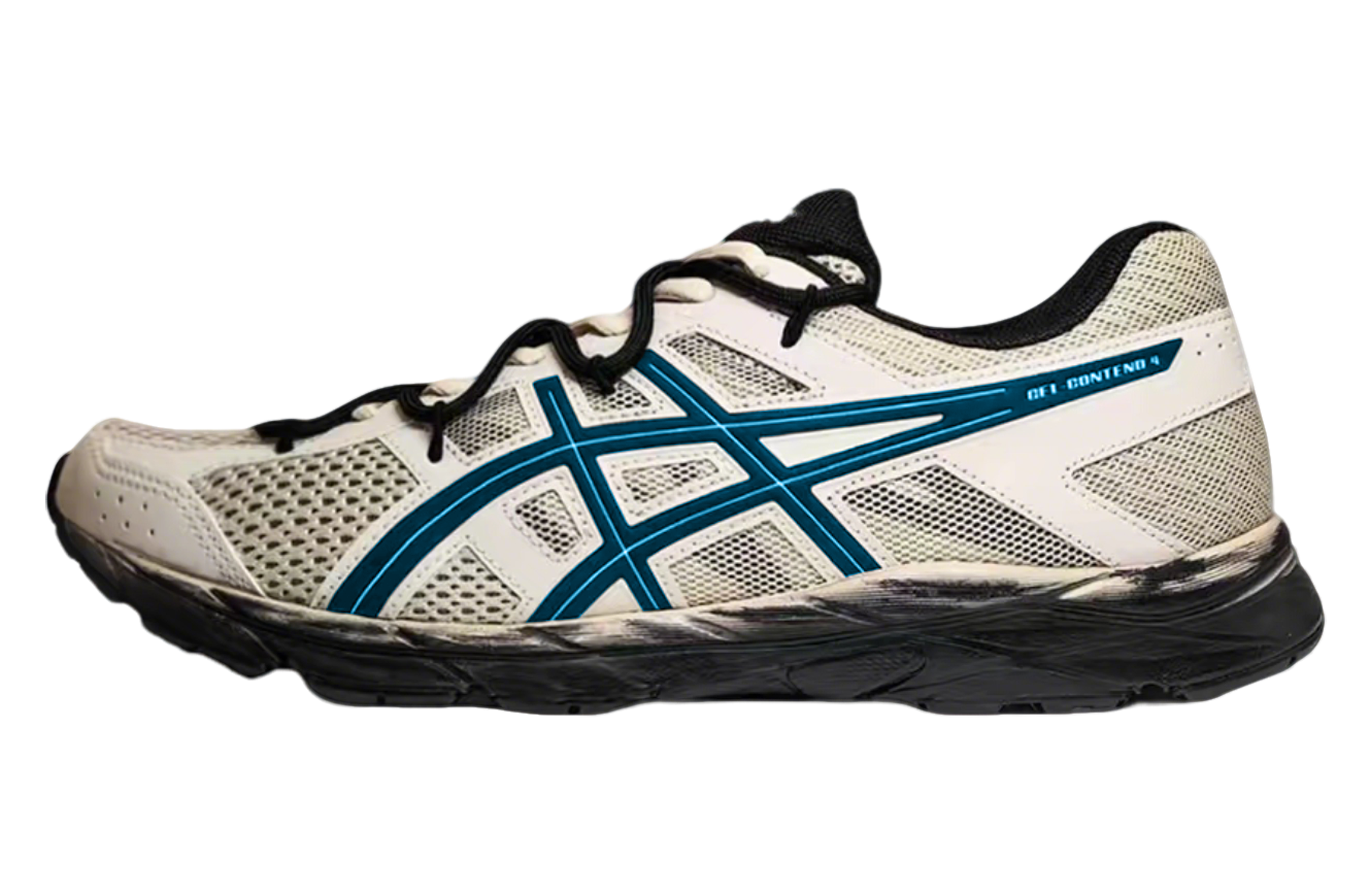 

ASICS Gel Contend 4 Cushioning, Wear Resistant Low top Casual Running Shoes мужские серо-голубые