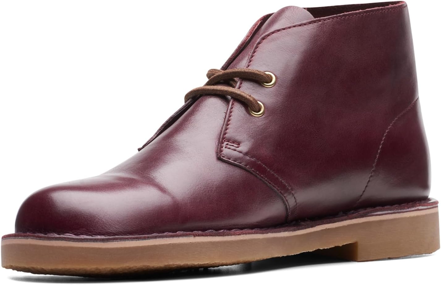 Мужские ботинки Clarks Bushacre3 Chukka, бордовый — фото 4