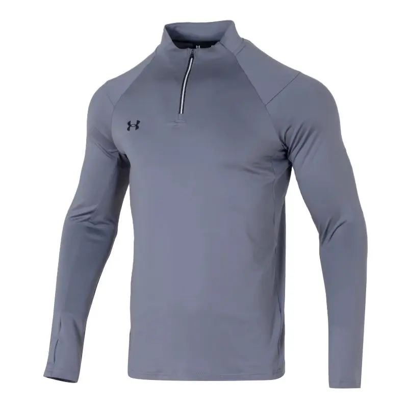 

Футболка унисекс титановый серый Under Armour