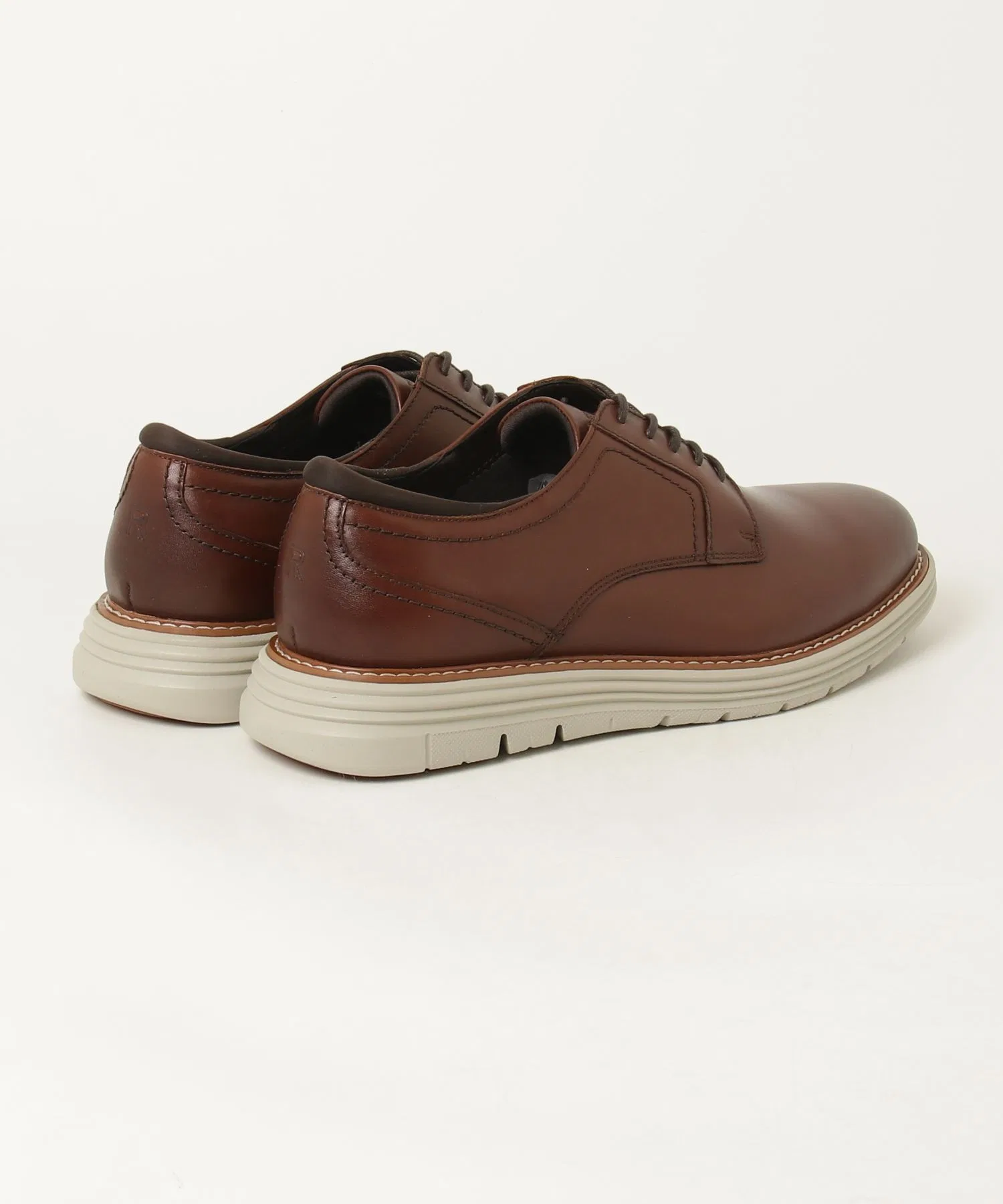 Мужские туфли ROCKPORT Cambridge Ease с круглым мысом коричневые — фото 3