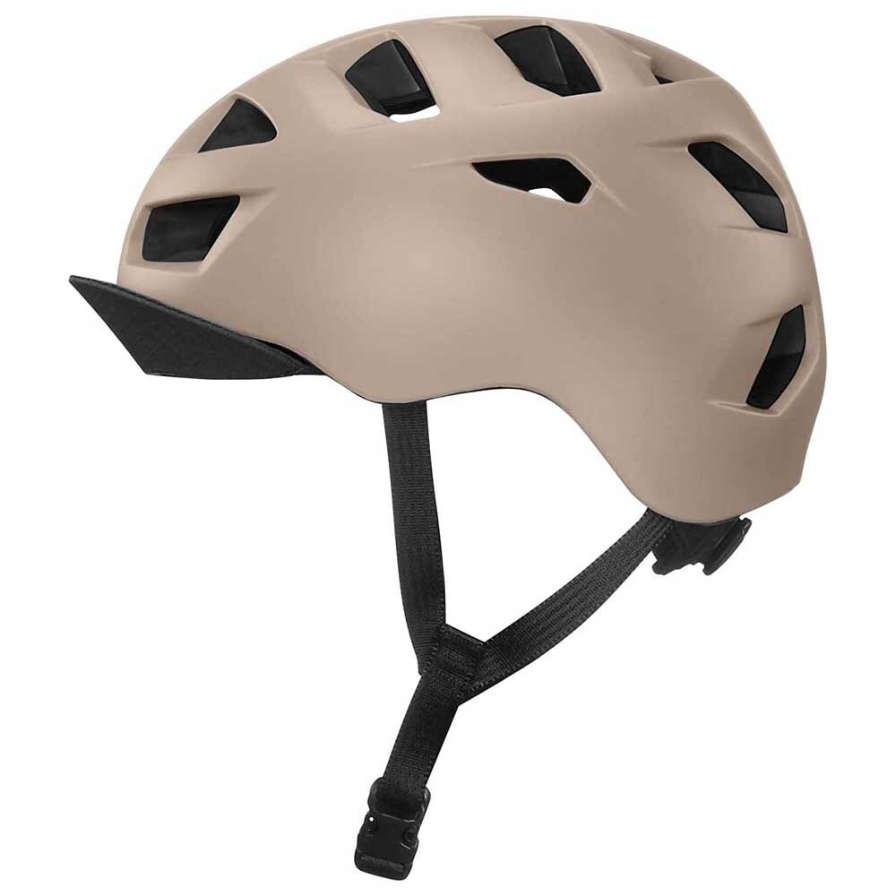 

Велосипедный шлем Bern Allston Urban With Flip Visor, бежевый