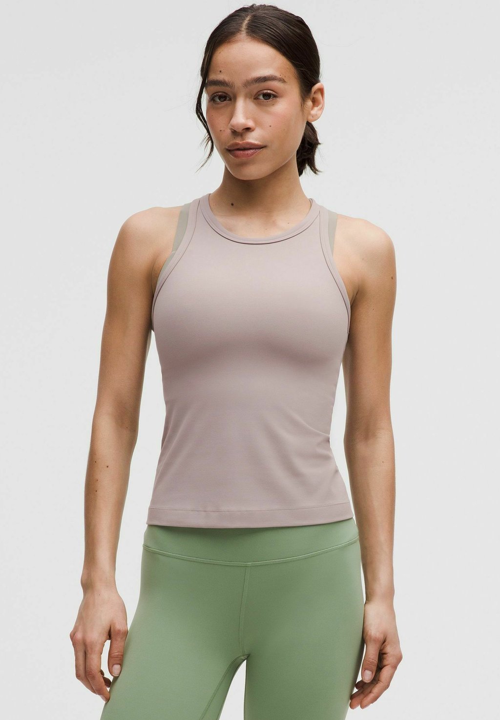

Топ ALIGN WAIST-LENGTH RACERBACK lululemon, серый