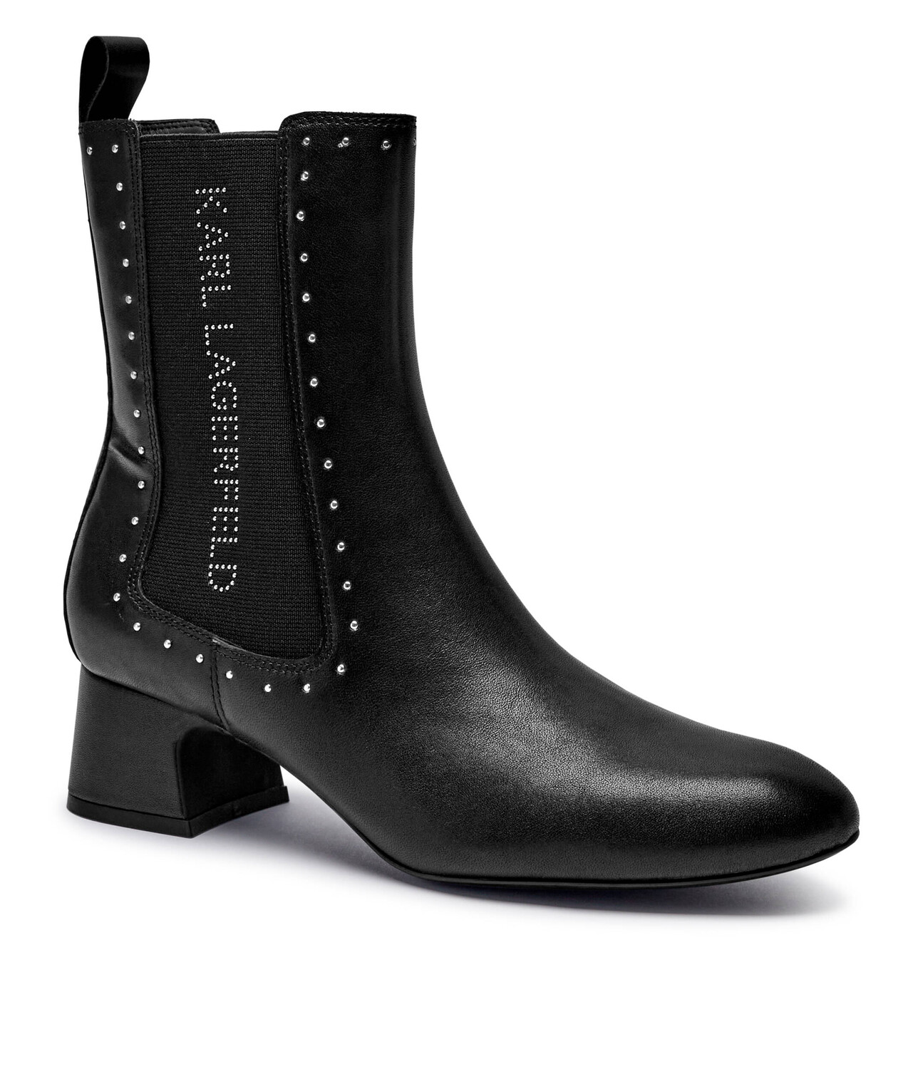 Ботильоны Karl Lagerfeld a tacco largo BONNIE, черный