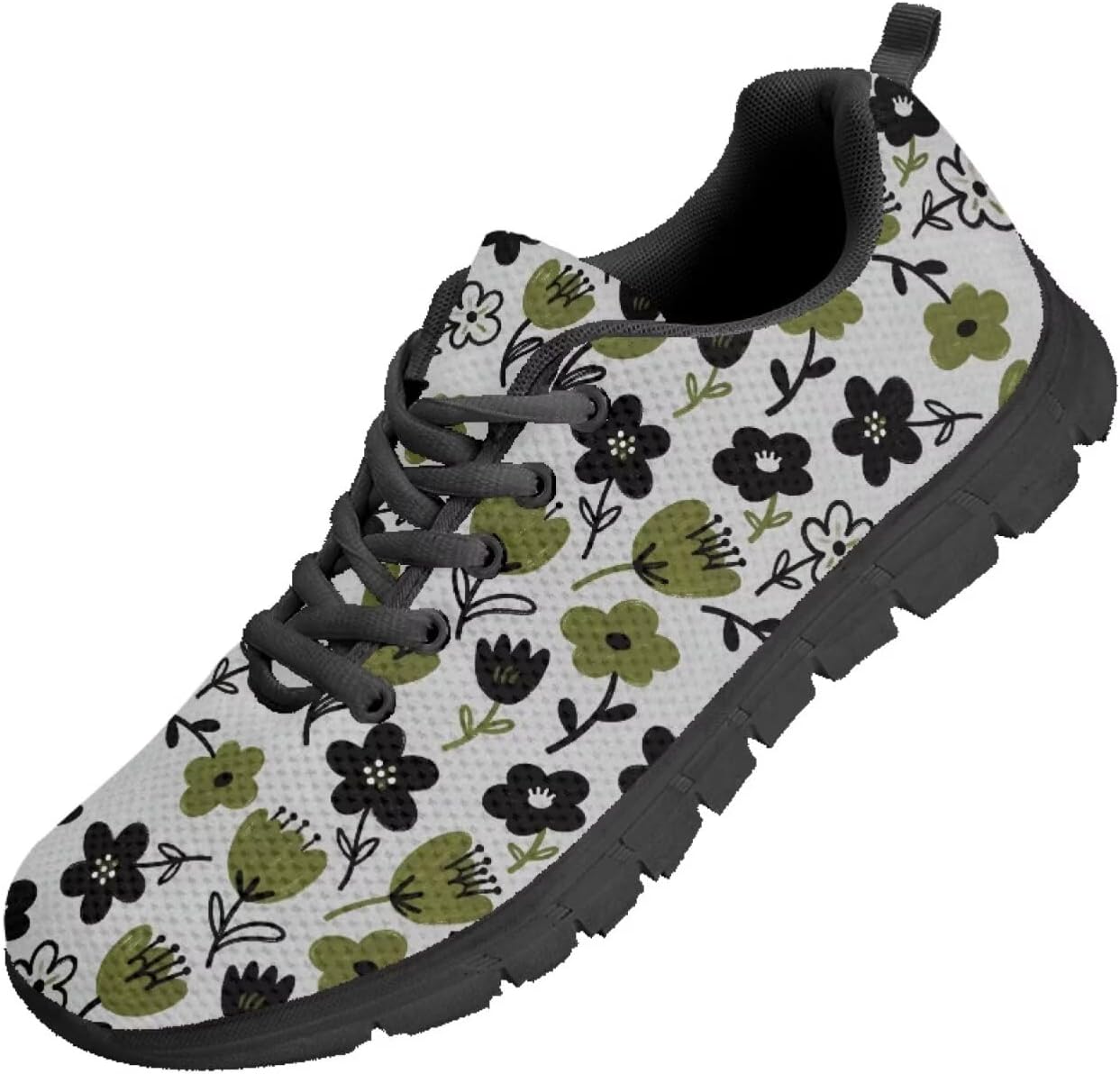 

Мужские кроссовки Funnydude Funny Print для бега, весенние легкие туристические кроссовки на шнурках, Floral