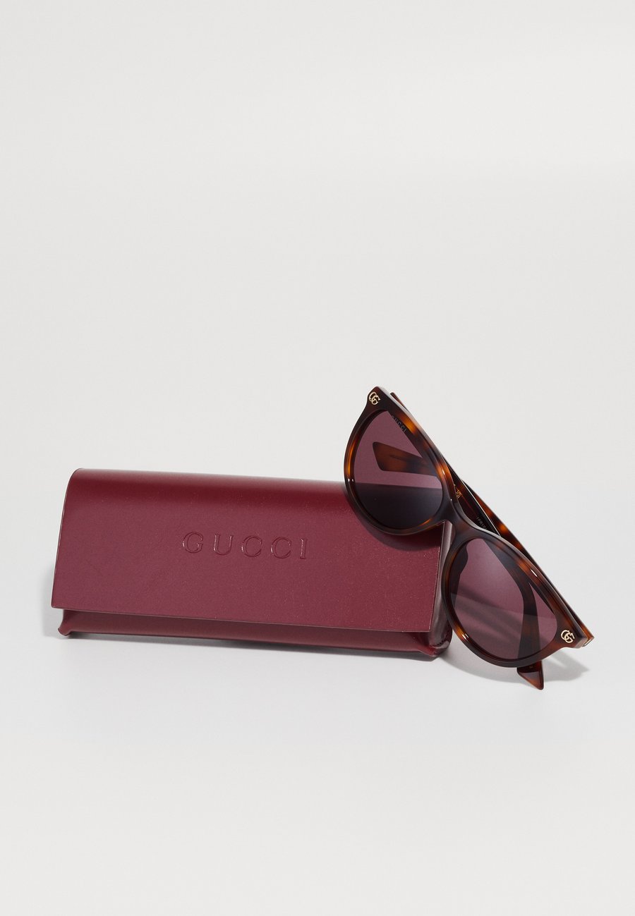 Солнцезащитные очки Gucci Sunglasses, Havana-Havana-Violet/Brown — фото 4