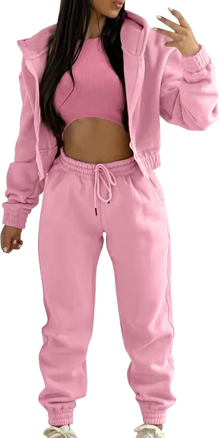 Женский спортивный костюм Casual, Pink