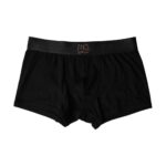 

Черные трусы-боксеры из эластичного хлопка с отделкой DG Dolce & Gabbana