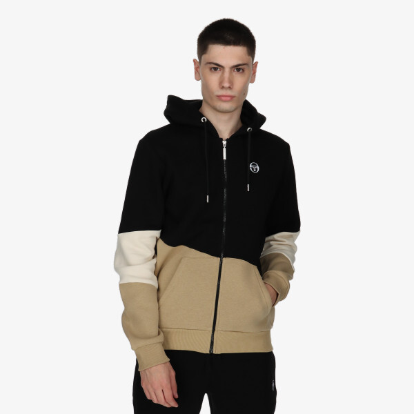 

Толстовка Brody с капюшоном и молнией во всю длину Sergio Tacchini, черный