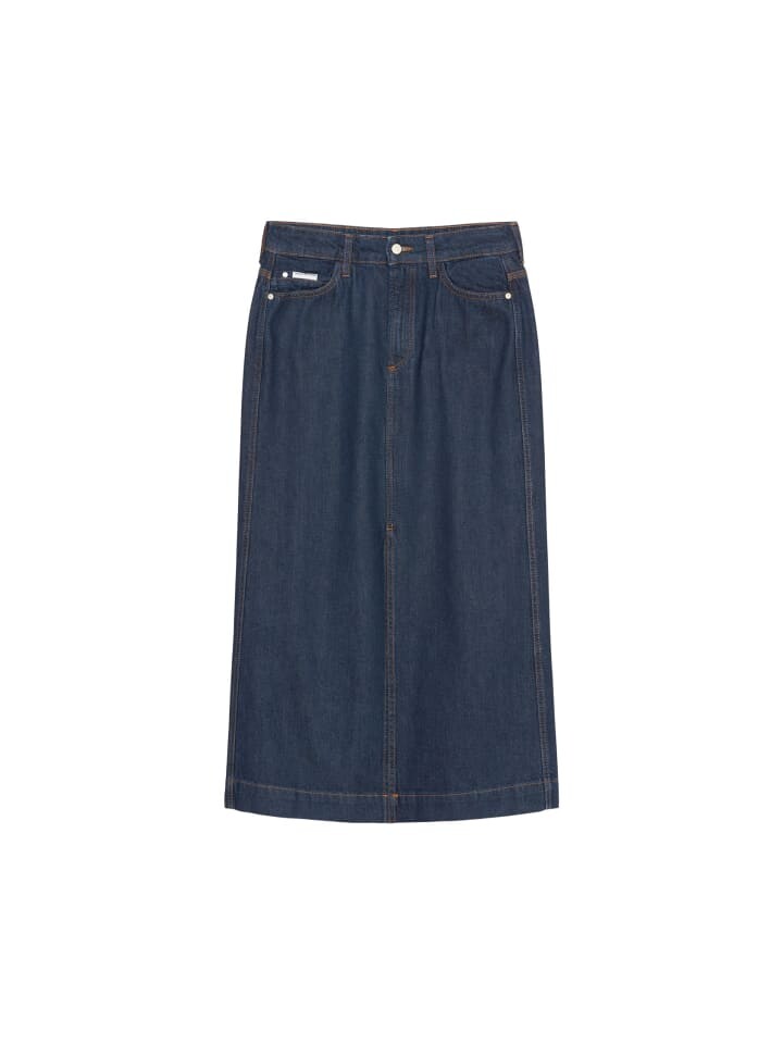 

Длинная юбка Marc O'Polo DENIM Maxi-Jeansrock relaxed, темно-синий