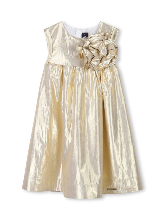 

Элегантное платье обычного кроя Z30474 D Karl Lagerfeld Kids, золотой