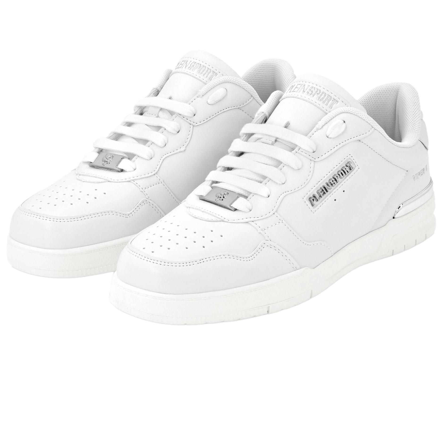 PLEIN SPORT Кроссовки TigerX Low top Casual Unisex White — фото 3