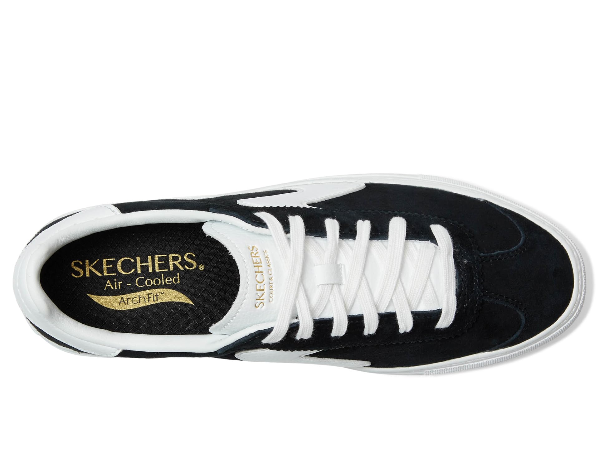Кроссовки SKECHERS Arch Fit Legend, черный/белый — фото 2