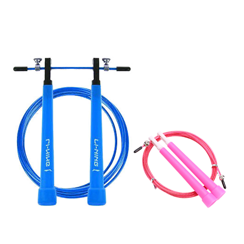 

Профессиональная гоночная скакалка для взрослых steel wire+pvc трос+pp контроллер длина шнура 3м LINING, розовый