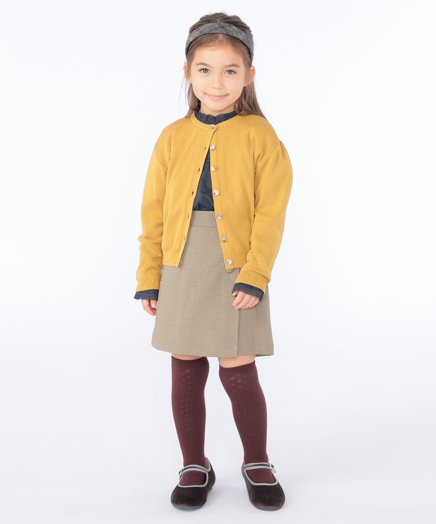 Детские шорты: 100–130 см / Брюки-кюлоты с запахом SHIPS KIDS, Brown — фото 2