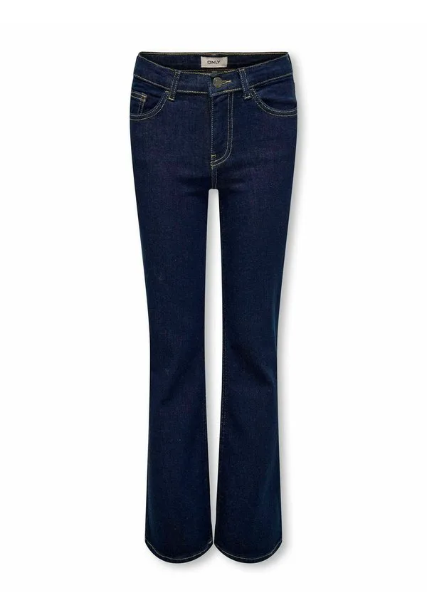 Расклешенные джинсы mit weitem bein kogjuicy mittlere taille weiter Only Girls, Dark Blue Denim — фото 4
