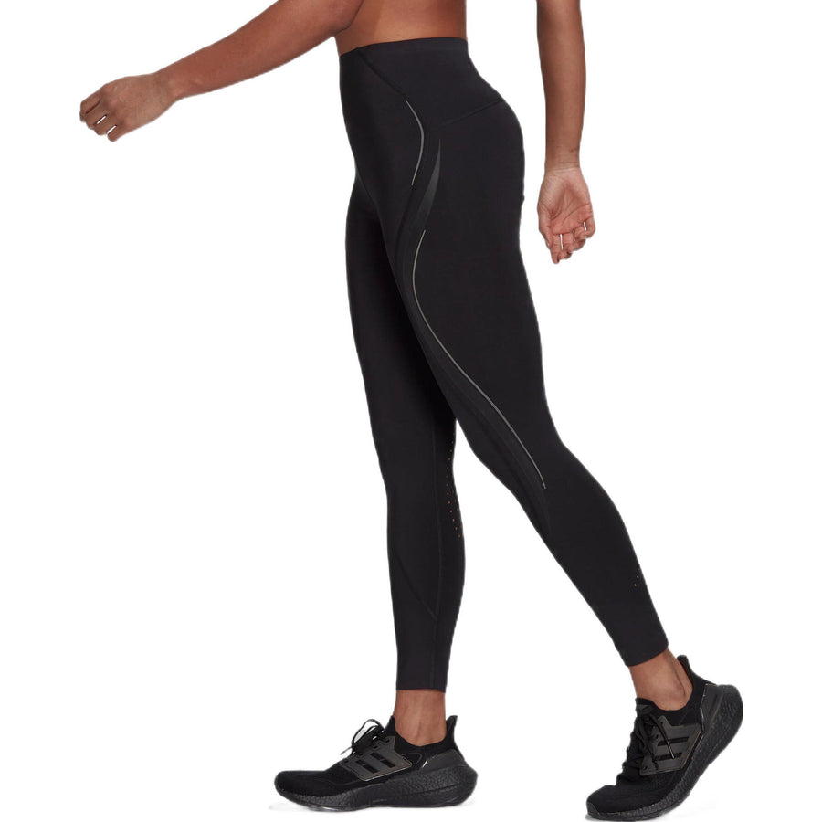 Леггинсы (WMNS) adidas Tailored HIIT Luxe 45 seconds Training 7/8 Leggings 'Black', черный — фото 4
