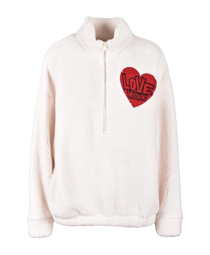 

Толстовка для женщин Love Moschino, белый