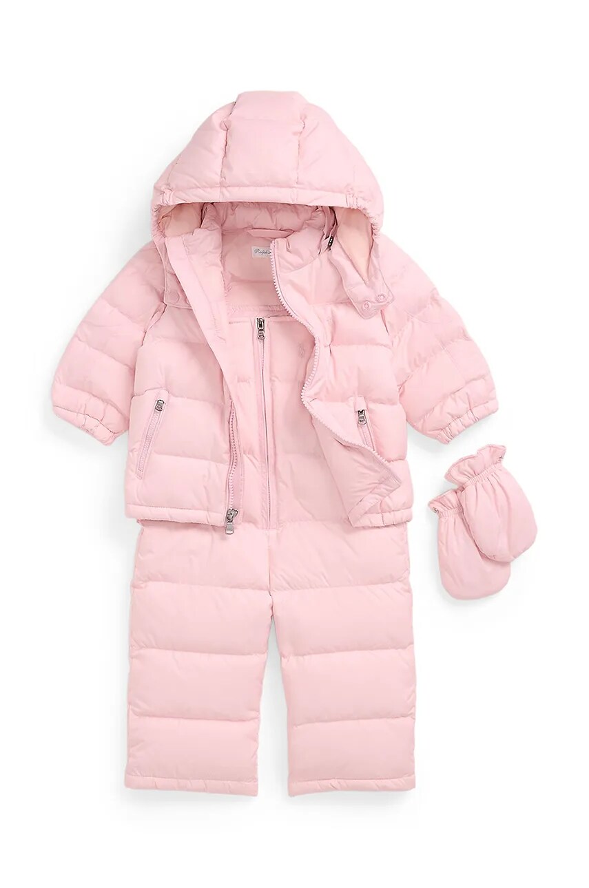 

Детский комплект Polo Ralph Lauren, розовый