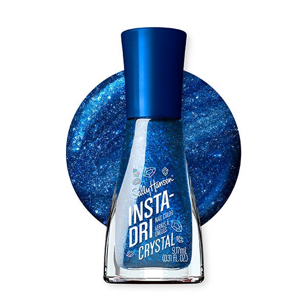 

Лак для ногтей SALLY HANSEN Insta-Dri Crystal, 123 Cobalt Blue