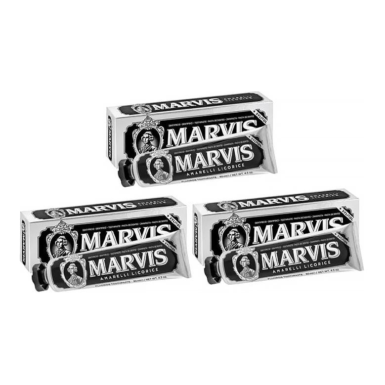 

Классическая коллекция зубная паста очищение, освежение дыхания, средство для ухода за пародонтом Other Marvis, LicoMint 85ml X 3