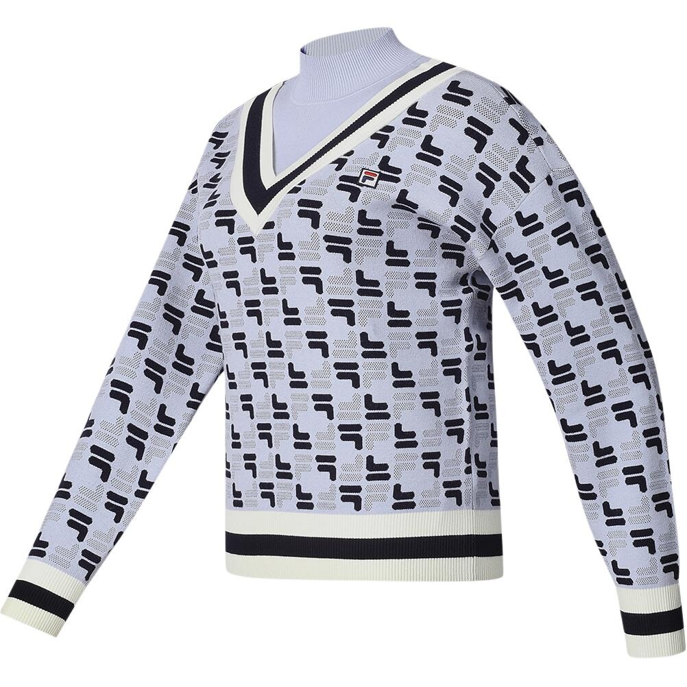 

ФИЛА Женский свитер FILA, цвет Allover Print