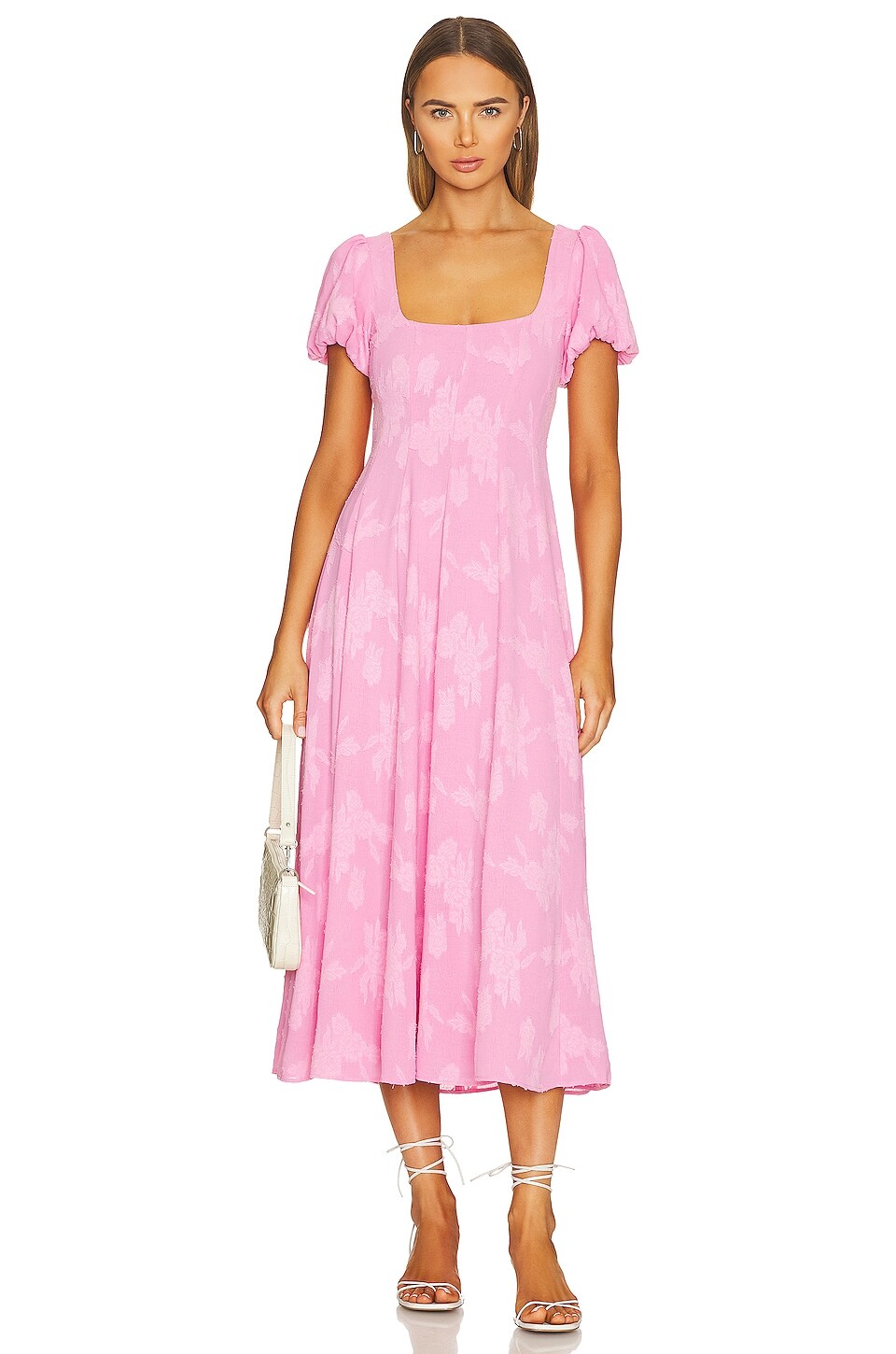 

Платье миди Show Me Your Mumu Mia, цвет Pink Clip Floral