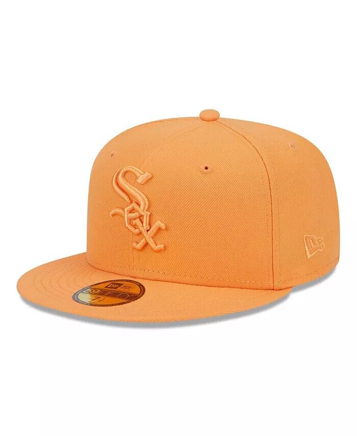 

Мужская оранжевая приталенная шляпа Chicago White Sox Spring Color 59FIFTY New Era, оранжевый