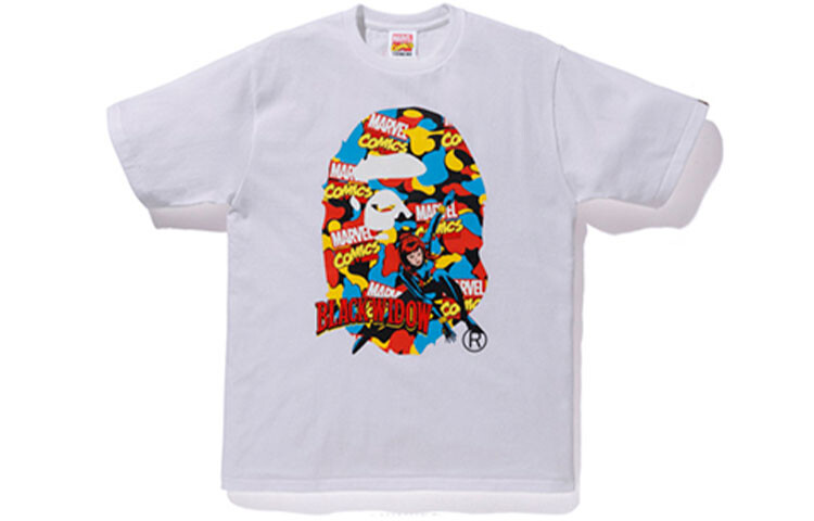 

Marvel X BAPE Marvel Футболка унисекс A Bathing Ape